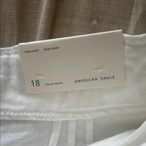 American Eagle Outfitters High Waist White Shorts